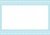 コルネ風の枠フレーム・みずいろ