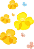 水彩風菜の花挿絵