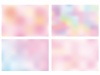 水彩画手描きグラデーションピンク色紫色にじみ春テクスチャ背景壁紙無料イラストフリー素材