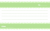 上下レース帯の便箋風フレーム：グリーン