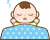 眠っている赤ちゃん