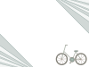 自転車のフレームイラスト　線あり