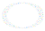 キラキラパステルカラー・星の楕円フレーム