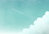 入道雲と青空と飛行雲(zipファイル: pdf,jpg,png)