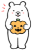 ハロウィンのしろくま３