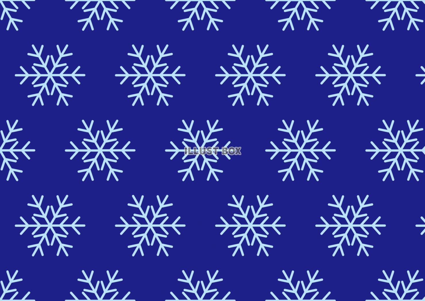 ６背景（雪の結晶１・水色・青色）