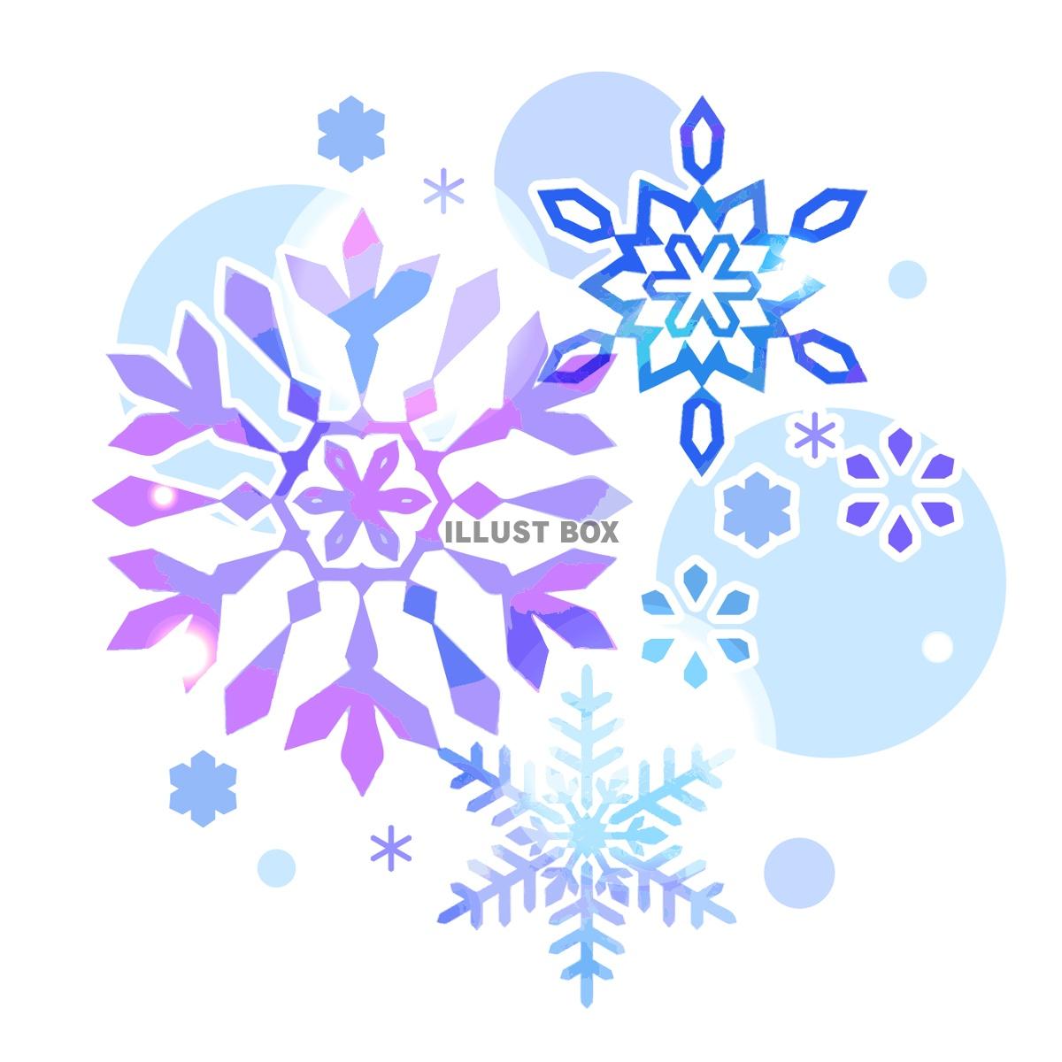 雪の花 イラスト無料