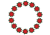 1_枠_ポインセチア・正円