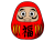 福・達磨（透過PNG）のアイコン