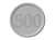 500円玉（透過PNG）のアイコン