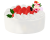 クリスマスケーキのイラスト