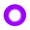 紫に光る玉