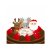 クリスマスケーキのカード4