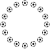 サッカーボールの丸形（円形）フレーム２