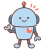 かわいいロボットのイラスト