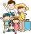 夏の家族旅行・4人