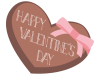 バレンタイン　ハートチョコレート1