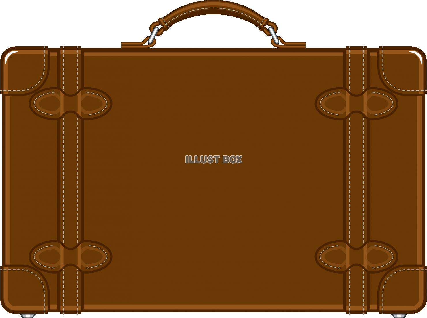 旅行かばん スーツケース 旅行イメージ：イラスト無料