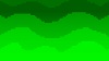 波のようなドット絵パターン(緑)