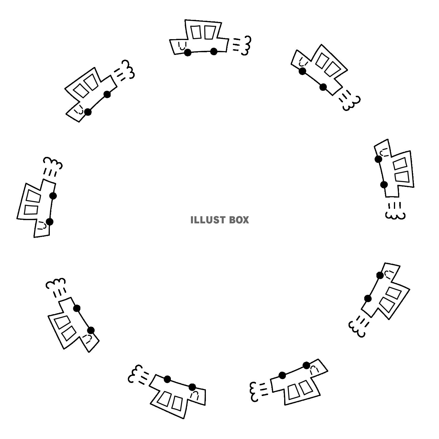 9・枠（車・笑顔・正円）