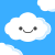 空に浮かぶ雲　透過png