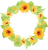 「水彩ひまわり」シリーズ　リース