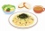 食事★洋食シリーズ★パスタ★和風きのこスパゲティー★背景白