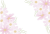 儚き秋桜　縦横自由（透過PNG・ZIPにEPS）