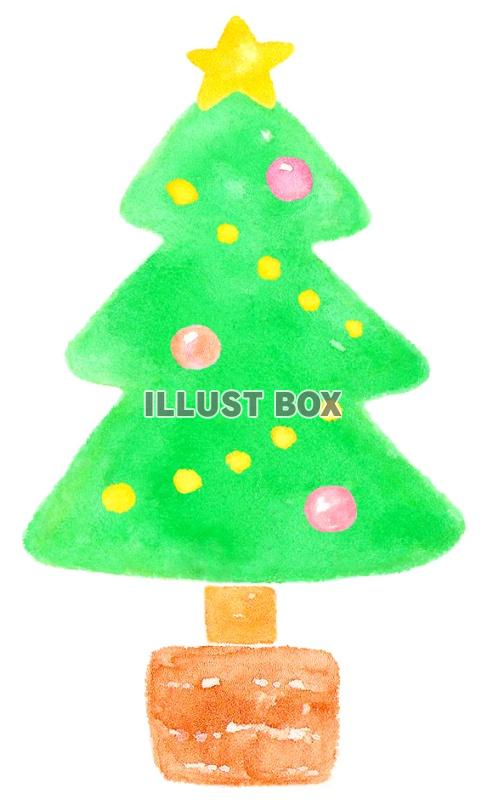 クリスマスツリー イラスト無料