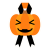 ハロウィンかぼちゃのイラスト素材