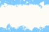 【ポストカード】冬にぴったりなシンプル背景【フレーム背景】
