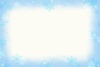 【ポストカード】冬にぴったりなシンプル背景【フレーム背景】