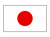 シンプルな日本の国旗のアイコン【透過PNG】