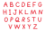 27_手書き文字_アルファベット・大文字・全アルファベット・赤・細い