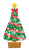 キラキラクリスマスツリー　透過png