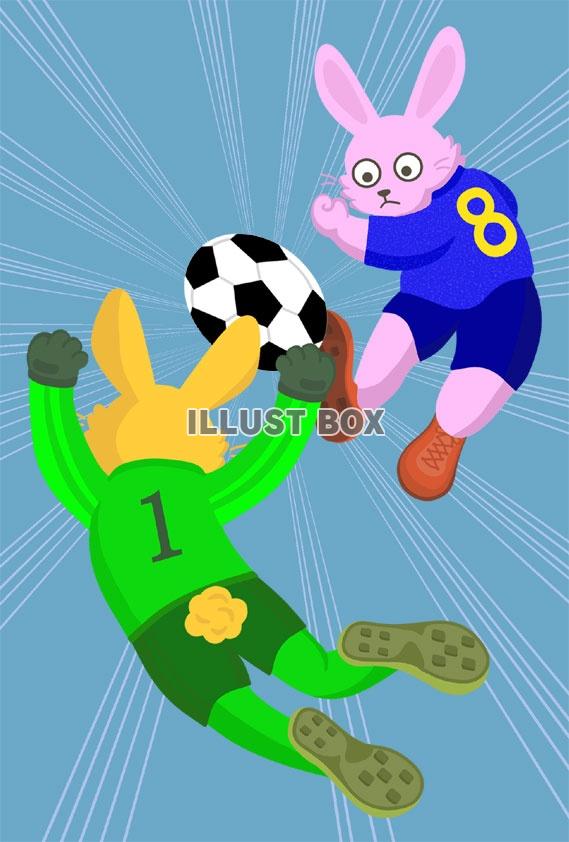 サッカー イラスト無料