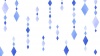青のダイヤ背景(AIデータはイラストAC)