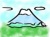 富士山のイラスト