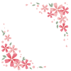 桜のフレーム（正方形）