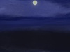 夜空に月のグラデーション背景【ＪＰＥＧ】