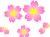 桜の花模様壁紙画像シンプル背景素材イラスト透過png