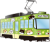 しばちゃんずちんちん電車（透過PNG）