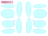 フチがかすれた吹き出しセット_04