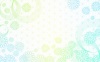 和柄の花の背景02　カラフル　青系