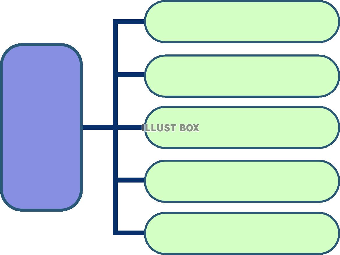 組織図風連結フレーム素材【PNG】05