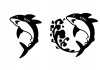 ホホジロザメ(モノクロ)