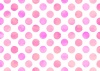 水玉模様の背景素材（ピンク）