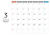 2024年メモスペース付きカレンダー3月