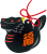 辰年土鈴（透過PNG）黒