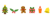 クリスマスのライン　透過png